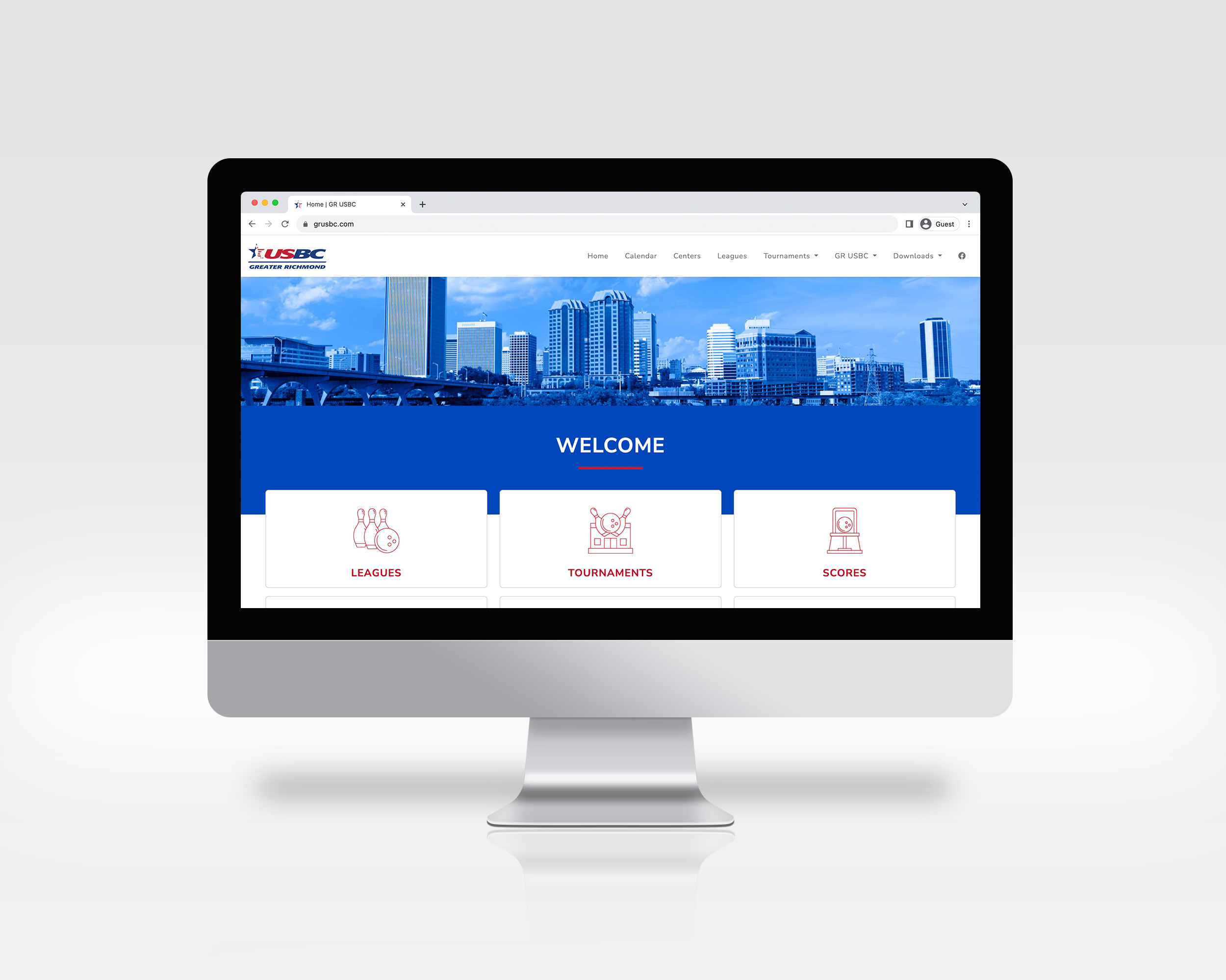 GRUSBC website screenshot